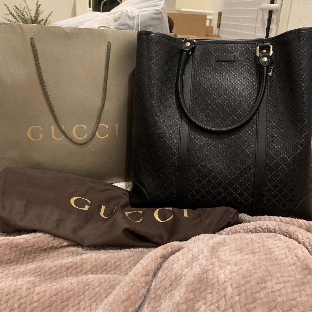 Gucci diamante tote bag